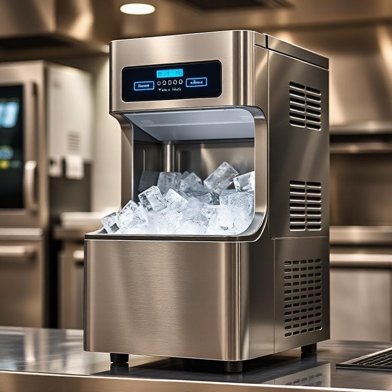 Professionelle Gastronomie Eiswürfelmaschine